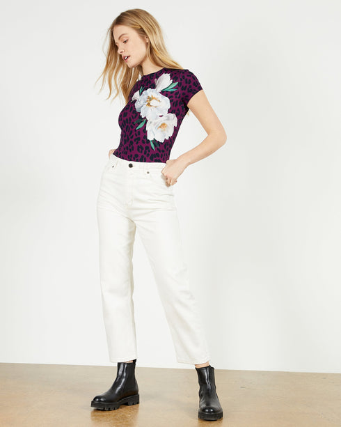 MAYAI-Tops-Wilderness Fitted Tee- Ted Baker Romania
